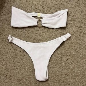 Never Worn White Fox bikini